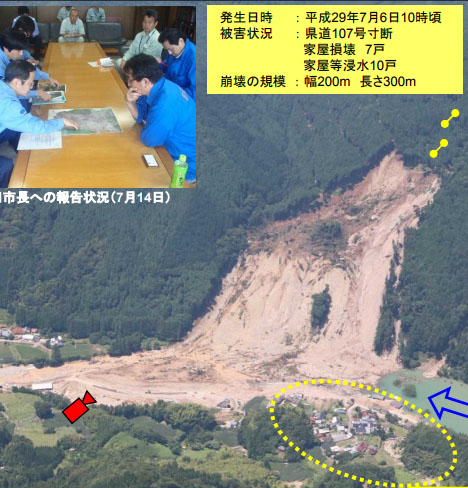 豪雨・融雪による土砂災害発生件数が過去10年で最大を記録