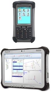 TS出来形及び土木測量作業支援多機能電子野帳TS-FIELD/DC-6E (KT-150104-VE)