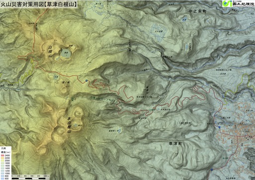 草津白根山の火山活動に関する情報（国土地理院）