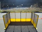 折りたたみ式飛散防止ネット「作柵(サクサク)」 (CB-120003-VE)