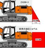 後方監視カメラ搭載油圧ショベル（ CG-110011-VE ）