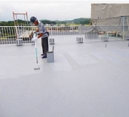 アクリルゴム系屋根用遮熱塗膜防水工法「アトムレイズ サーモJS工法」（旧 KT-160025-A ）