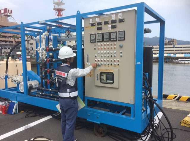 ＜平成３０年７月豪雨関連＞ 広島県三原市で「可搬式浄水装置」による給水支援を行います