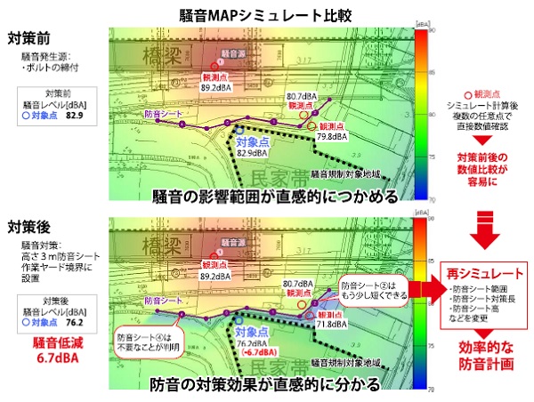 騒音MAPシミュレータ( CB-170033-A ) 騒音MAPシミュレータ( CB-170033-A )