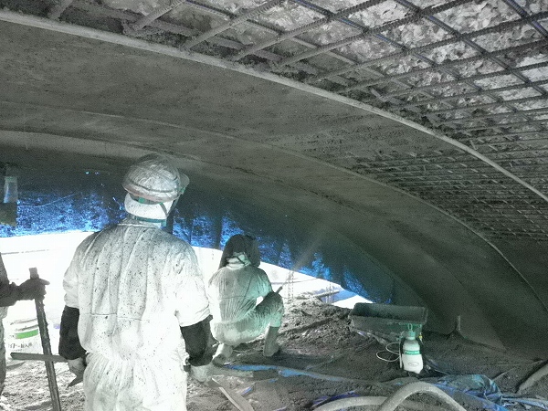 ポリマーセメント系乾式吹付けモルタル「リフレドライショット」（旧：KK-110042-A )