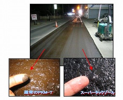 分解促進型タックコート工法(スーパータックゾール工法)（ TH-140008-VE ）