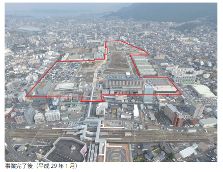 城野駅北地区土地区画整理事業／福岡県北九州市小倉北区