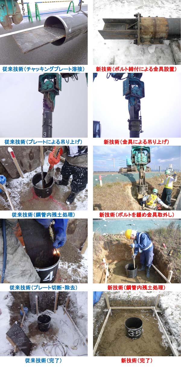 鋼管杭打ち込み金具(R-link)（旧 TH-140009-A ）