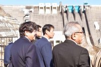 鶴田ダム再開発事業完成式に工藤政務官が出席