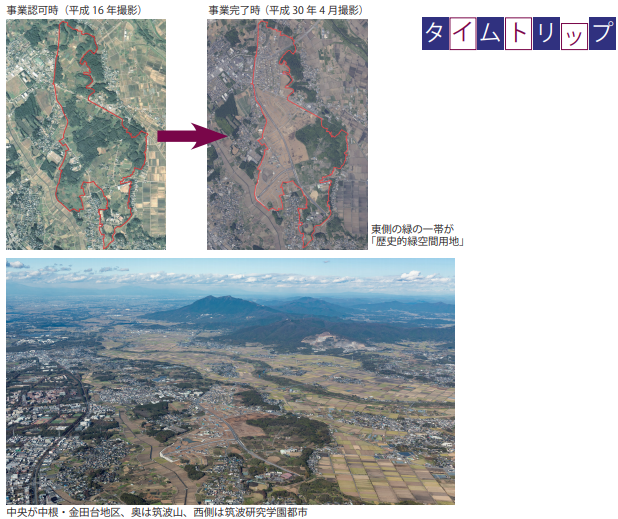 中根・金田台地区／茨城県つくば市