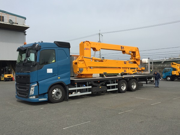 高効率橋梁点検車「バーリンABシリーズ」（旧 KT-160089-A ）