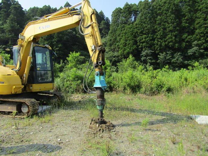 杭状木製ハイブリッド地盤改良工（ QS-180001-A ）