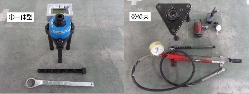 アンカーボルト引張荷重の一体型試験測定システム(テクノテスターシリーズ)  (KT-170007-VE)