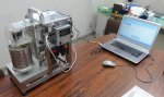 湿式ポリマーセメントモルタルの品質管理試験器『やわらか管理クン』（旧 QS-140013-A ）