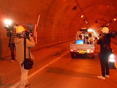 インフラの長寿命化を支える先進レーザー診断技術の実証実験に成功