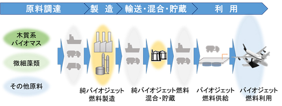 バイオジェット燃料のサプライチェーン構築を見据えた事業性評価に着手