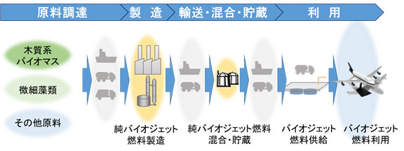 バイオジェット燃料のサプライチェーン構築を見据えた事業性評価に着手