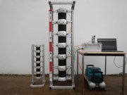 世界初、土砂搬送が可能なぜん動ポンプの試験機を完成