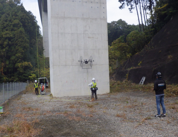 二輪型マルチコプタ及び3D技術を用いた点検データ整理技術 (QS-190002-A)