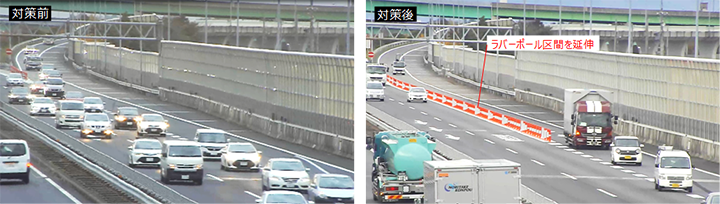 高速道路で初の「ファスナー合流」大作戦の効果検証