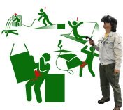 VR技術を用いた橋梁工事安全教育システム   (KK-180029-A)