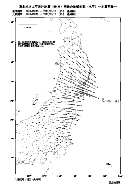 平成23年（2011年）東北地方太平洋沖地震から９年～地震時の地殻変動と地震後の余効変動