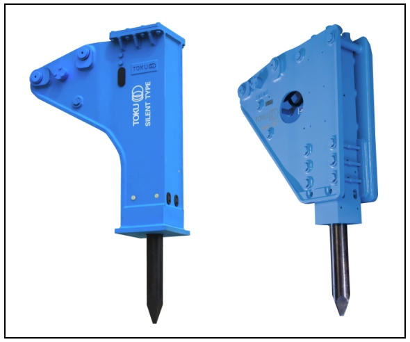 防音タイプ油圧ブレーカ   (QS-100020-VE)