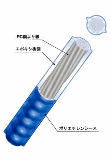 湿気硬化型プレグラウトPC鋼材   (QS-110026-VE)