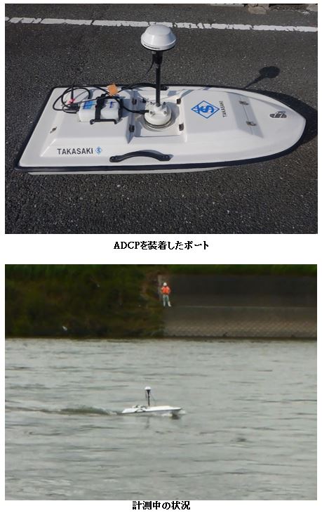 リモコンボートによる流量観測技術 (QS-180045-A)