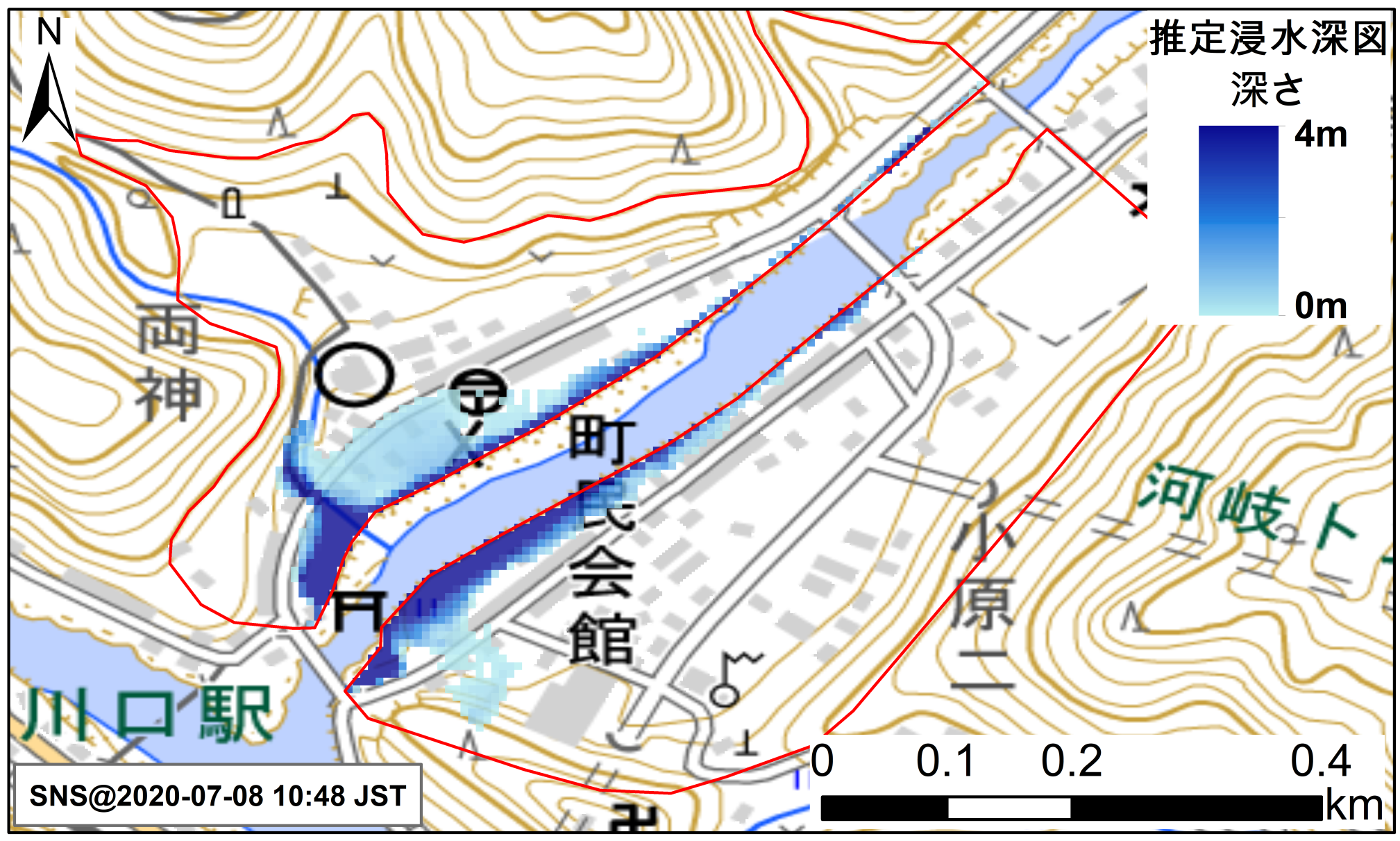 2020年7月8日岐阜県における浸水について（速報）防災科学技術研究所