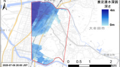 2020年7月６日～７日九州北部における浸水について（速報）