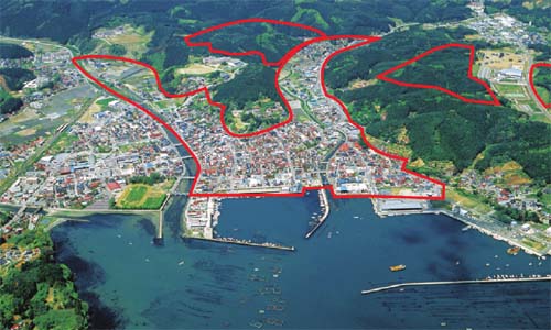 志津川地区（宮城県本吉郡南三陸町）