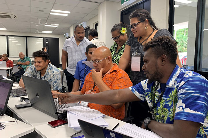 サモア：気候変動に対する強靭性向上のための大洋州人材能力向上プロジェクト