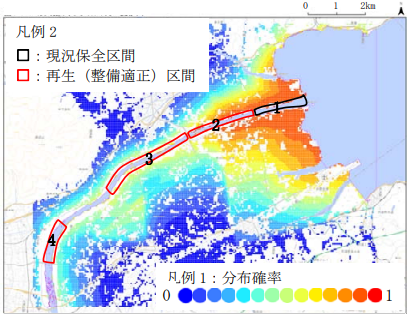 河川を基軸とした生態系ネットワーク保全手法の調査研究