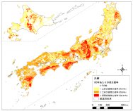 地形・地質に関する主題図を用いた全国における 土砂災害発生リスク推定法に関する考察
