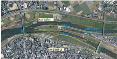 直方市街部の堤防嵩上げに伴う河道掘削に係る検討