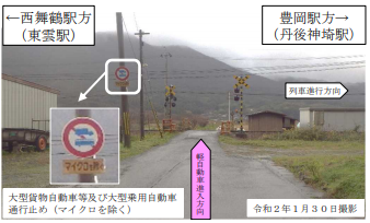 WILLER TRAINS株式会社 宮津線の踏切障害事故（令和2年1月29日発生）