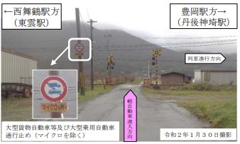 WILLER TRAINS株式会社 宮津線の踏切障害事故（令和2年1月29日発生）