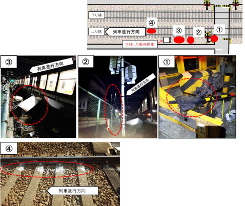 阪急電鉄株式会社 神戸線の列車脱線事故（令和2年11月23日発生）