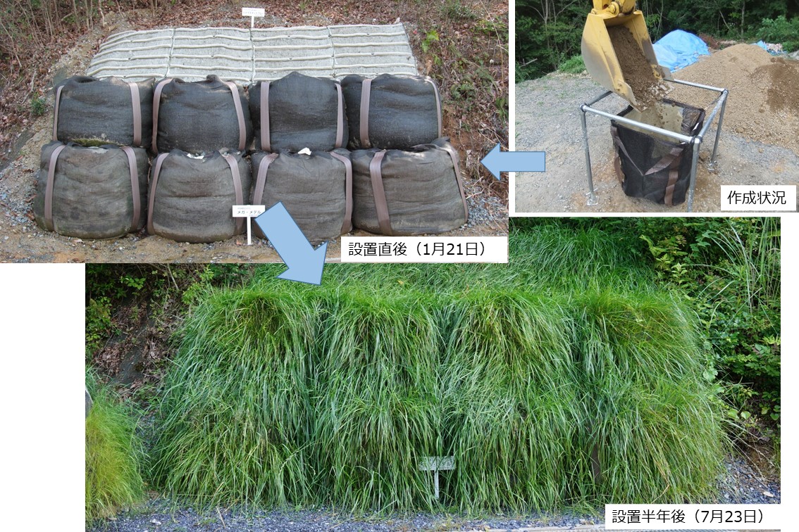 大型植生土のう「メガ・メデル」(CG-220020-A)