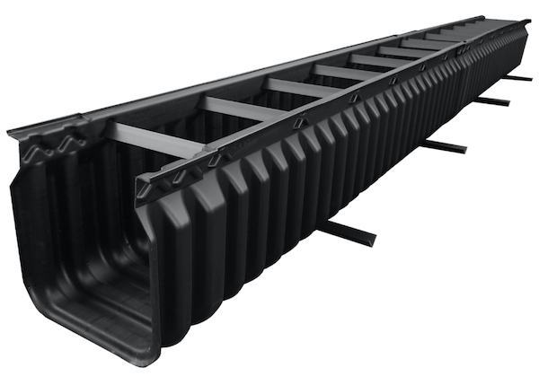 高密度ポリエチレン製角型U字溝(KT-220151-A)