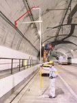 トンネル付帯設備用建築限界測定治具(QS-220027-A)