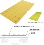 加熱溶融型視覚障がい者誘導用点字シート「あるくM2」(QS-220037-A)
