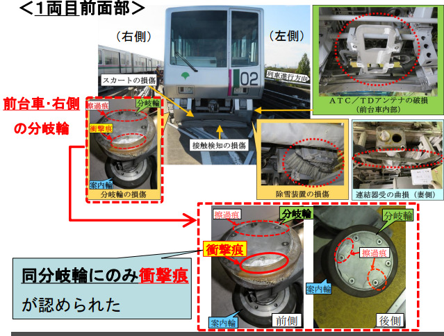 東京都交通局 日暮里・舎人ライナーの列車脱線事故（令和3年10月7日発生）