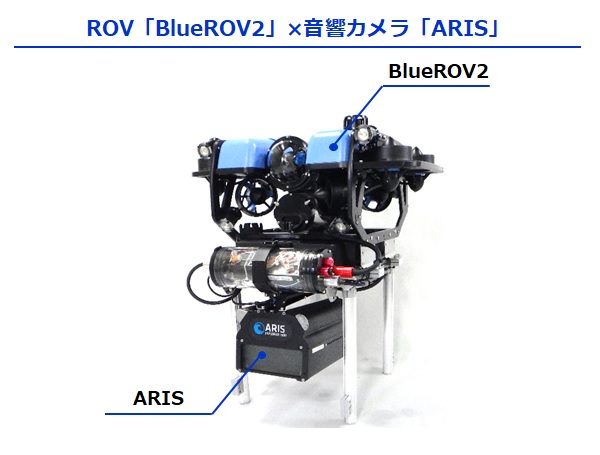 音響カメラ搭載型ROV(HRK-220003-A)