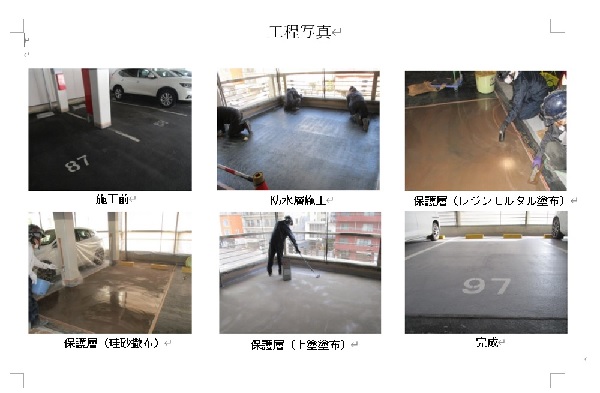 レジンモルタル保護層付FRP防水工法(KK-230013-A)