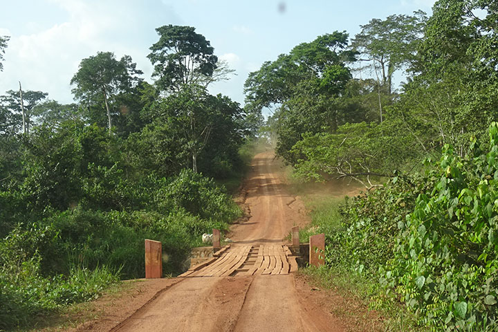 カメルーン：ヤウンデ-ブラザビル国際回廊整備事業（ミントム-レレ間）
