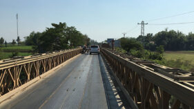 カンボジア：洪水多発地域における緊急橋梁架け替え計画