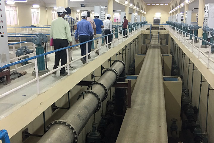 インド ：アグラ上水道整備事業