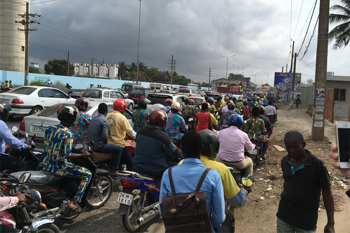 ベナン：コトヌ市ベドコ交差点立体交差建設計画
